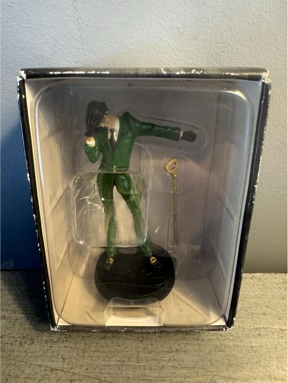 DC Chess Collection The Riddler Eaglemoss Lead Figurine Sealed w/ Magazine